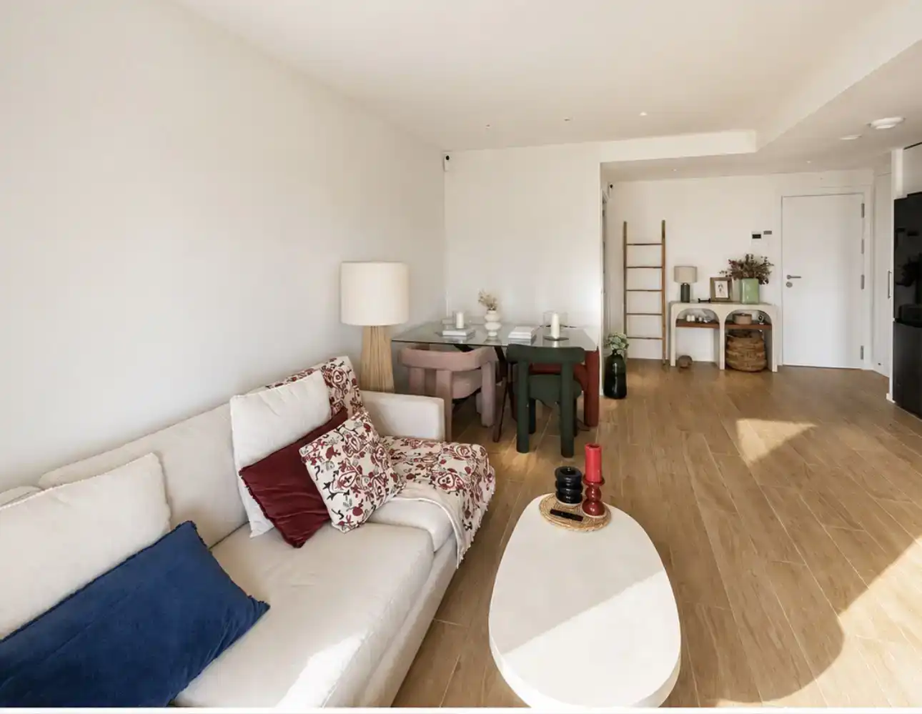 Sala de estar de Piso en venta en Madrid con Aire acondicionado, Jardín privado y Parquet