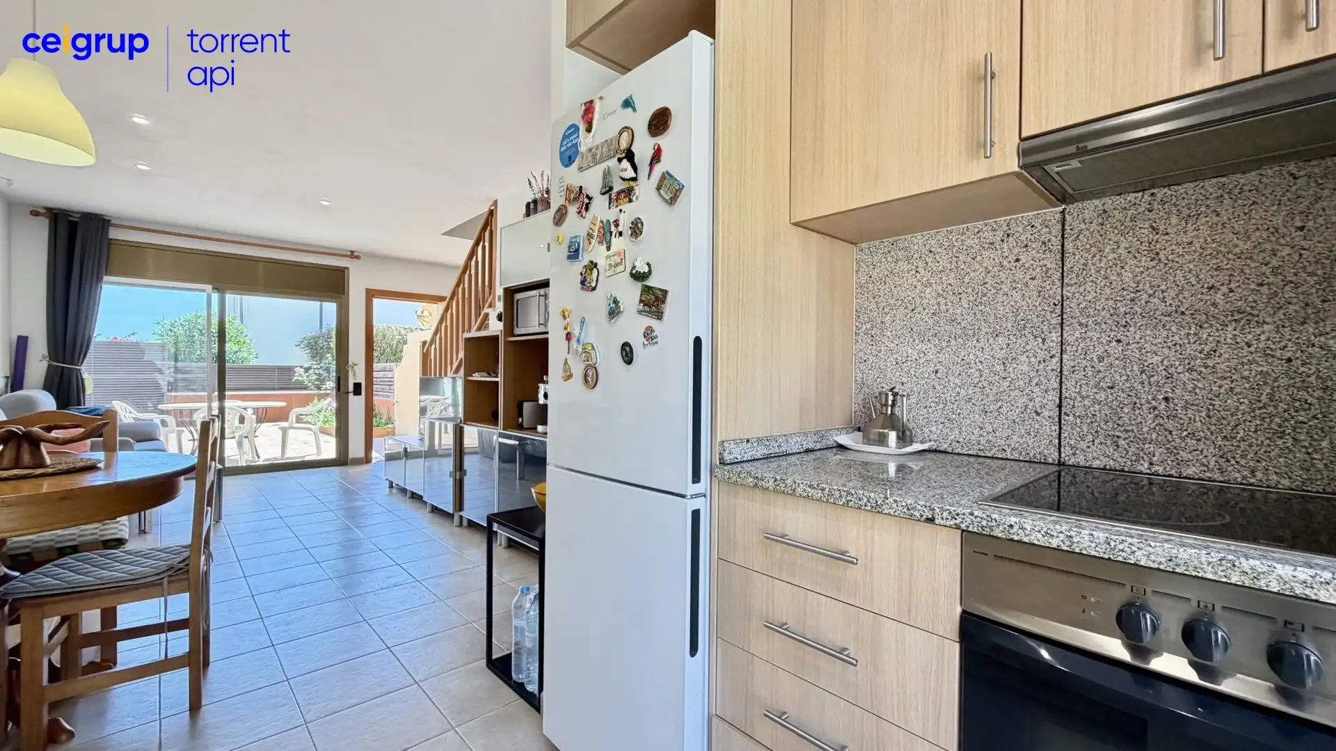 Cocina de Casa adosada en venta en L'Estartit con Terraza, Piscina y Amueblado