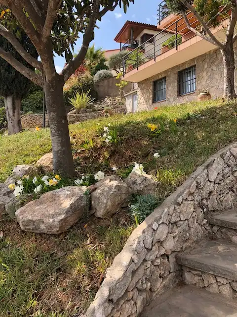 Jardí de Casa o xalet en venda en La Palma de Cervelló amb Aire condicionat, Calefacció i Jardí privat