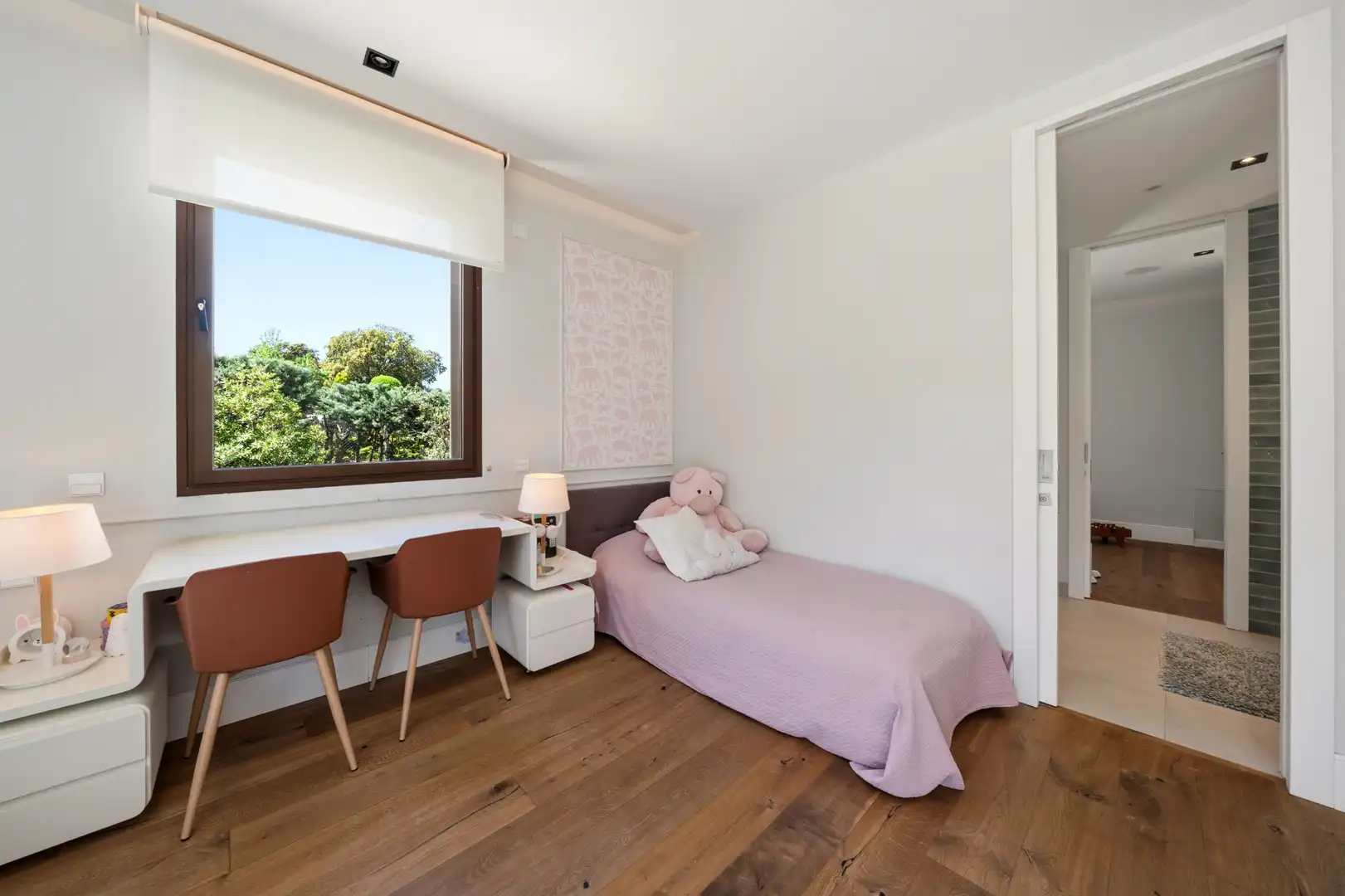 Habitación de Casa o chalet en venta en Las Rozas de Madrid con Aire acondicionado, Calefacción y Jardín privado