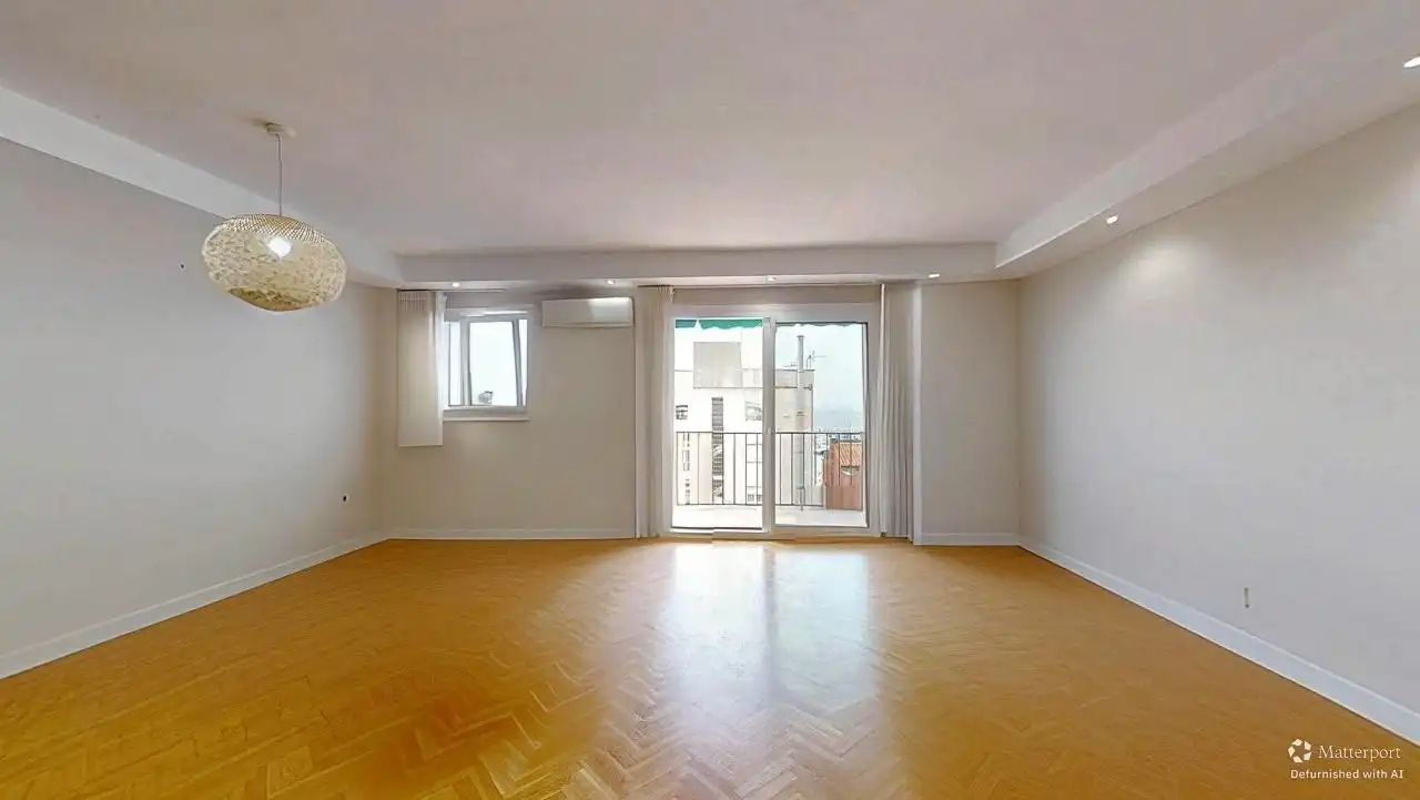 Sala de estar de Piso en venta en El Masnou con Aire acondicionado, Calefacción y Parquet