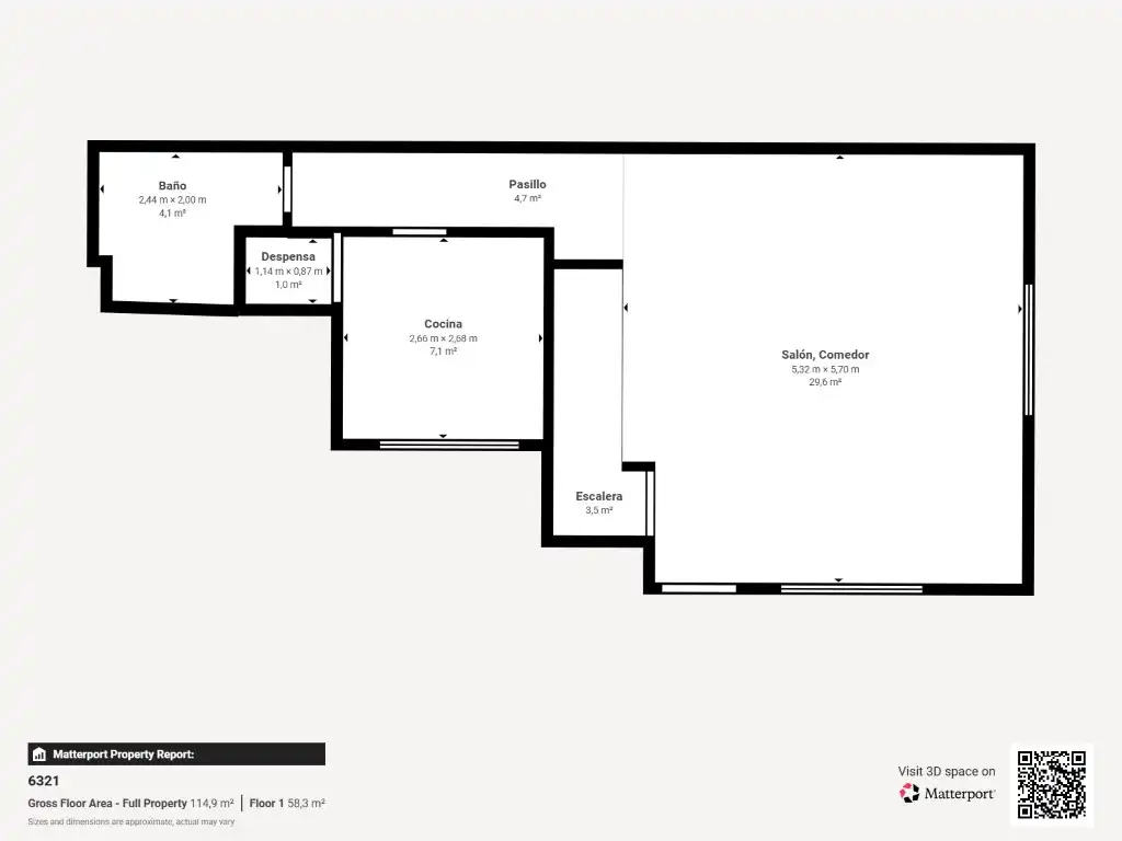 Dúplex en venta en Algarrobo con Amueblado y Balcón