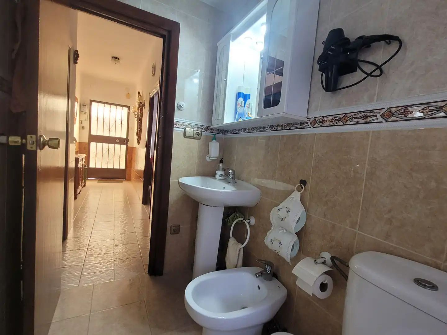 Baño de Casa o chalet en venta en Maracena con Aire acondicionado y Terraza