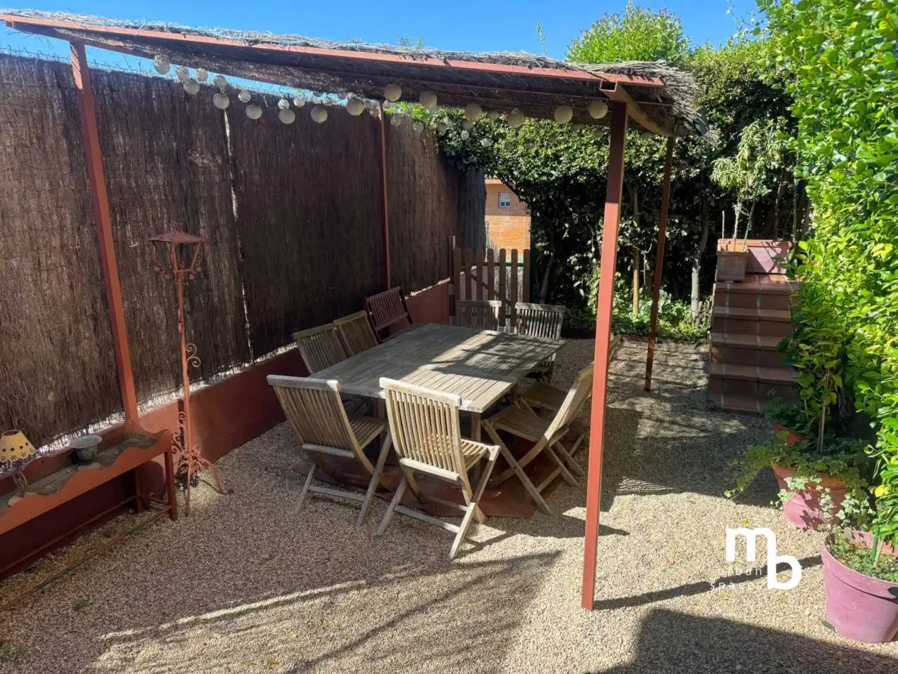 Terraza de Casa adosada en venta en Pozuelo de Alarcón con Aire acondicionado, Calefacción y Jardín privado
