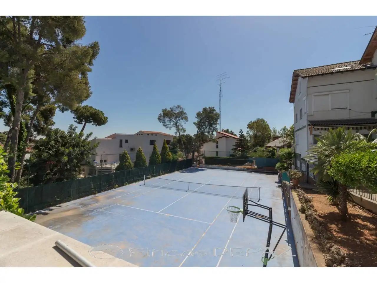 Exterior view of Detached homes for sale in Castelldefels  with Air Conditioner, Heating and Private garden