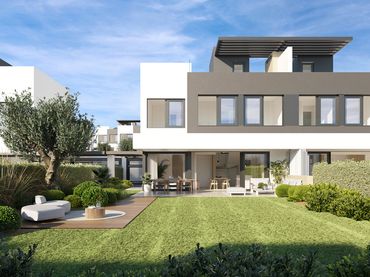 Casa aparellada amb balcó en venda a Benamara - Atalaya