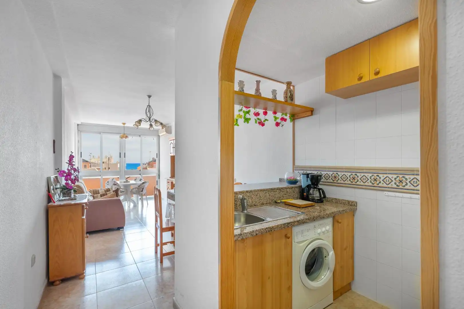 Küche von Wohnungen zum Verkauf in Torrevieja mit Möbliert und Balkon