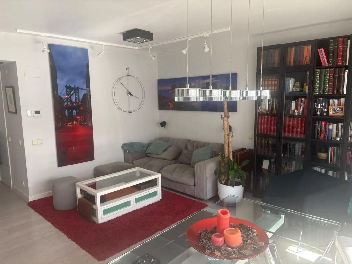 Sala d'estar de Pis de lloguer en Hortaleza