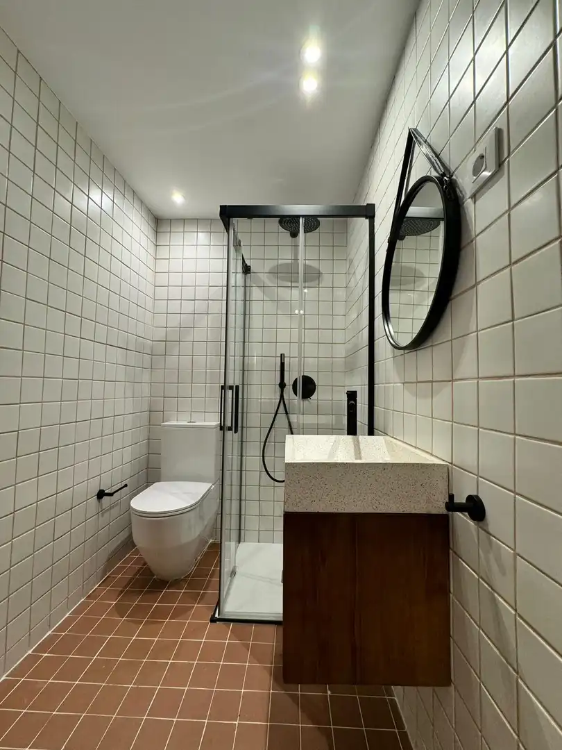 Baño de Piso de alquiler en Barcelona con Calefacción
