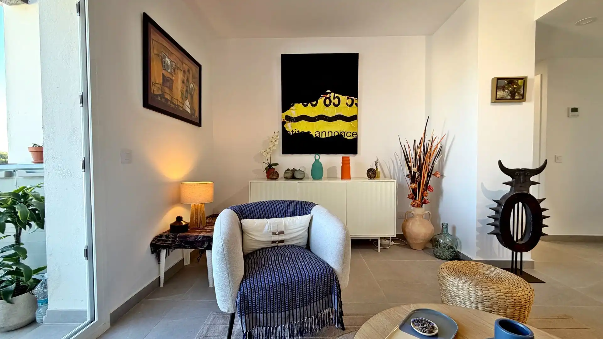 Living room of Attic for sale in El Montgó