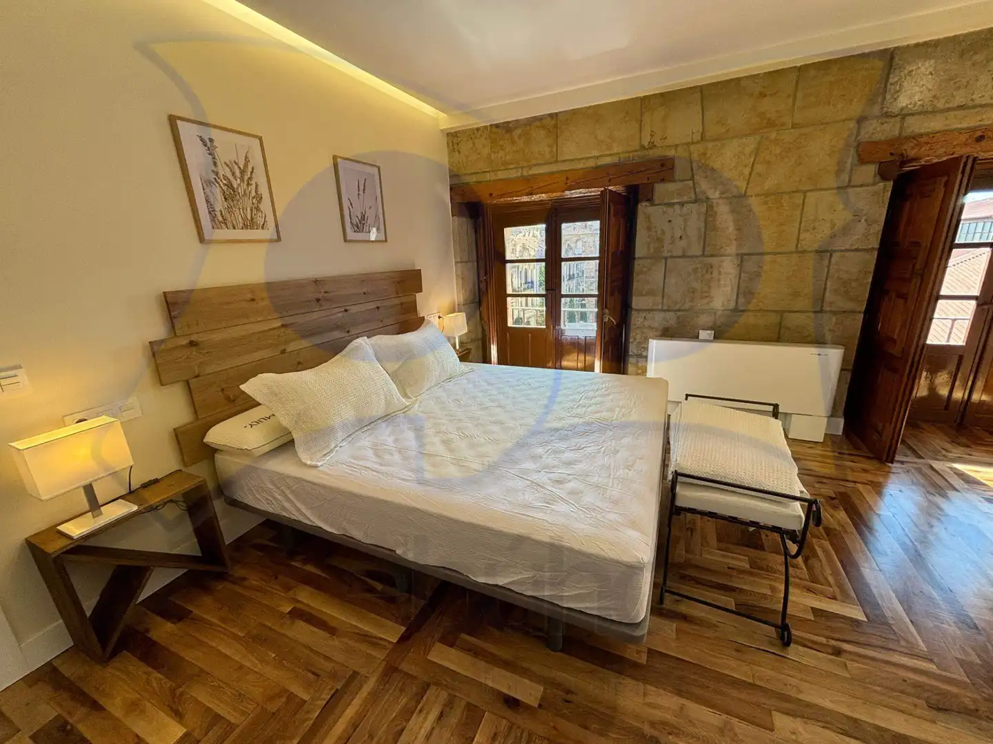 Bedroom of Flat for rent in Salamanca  with Furnished