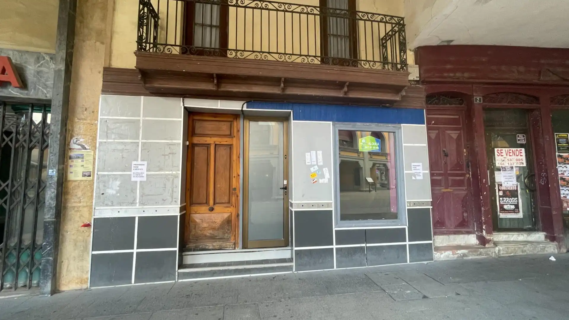 Vista exterior de Local de alquiler en Aranda de Duero