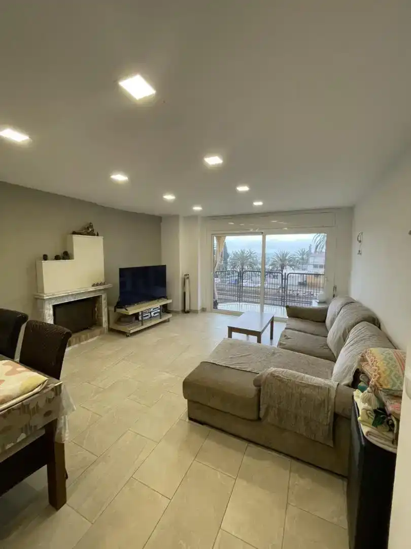 Sala de estar de Piso en venta en Mataró con Balcón