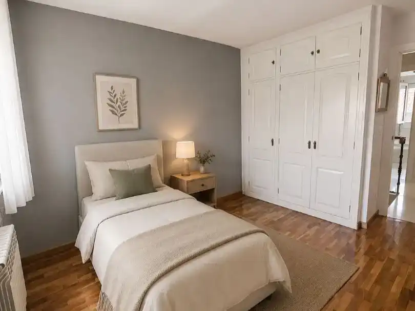 Bedroom of Houses for sale in Tudela  with Air Conditioner, Terrace and Balcony