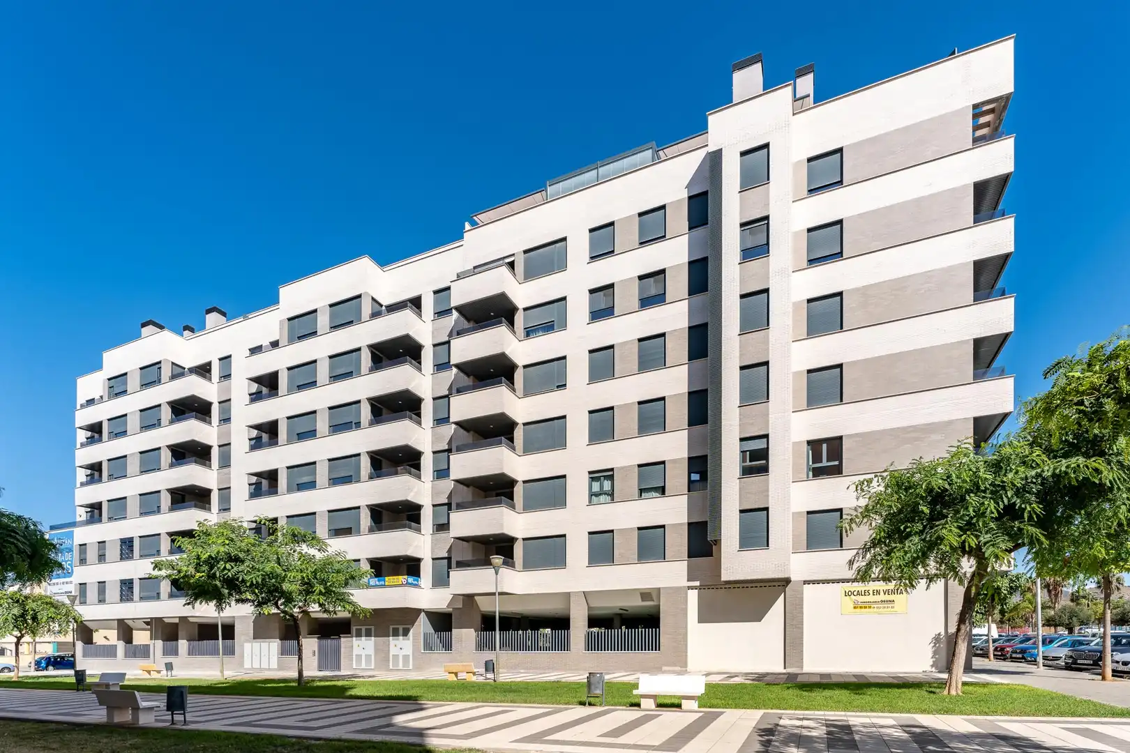 Exterior view of Flat for sale in Málaga  with Parquet flooring, Terrace and Storage room