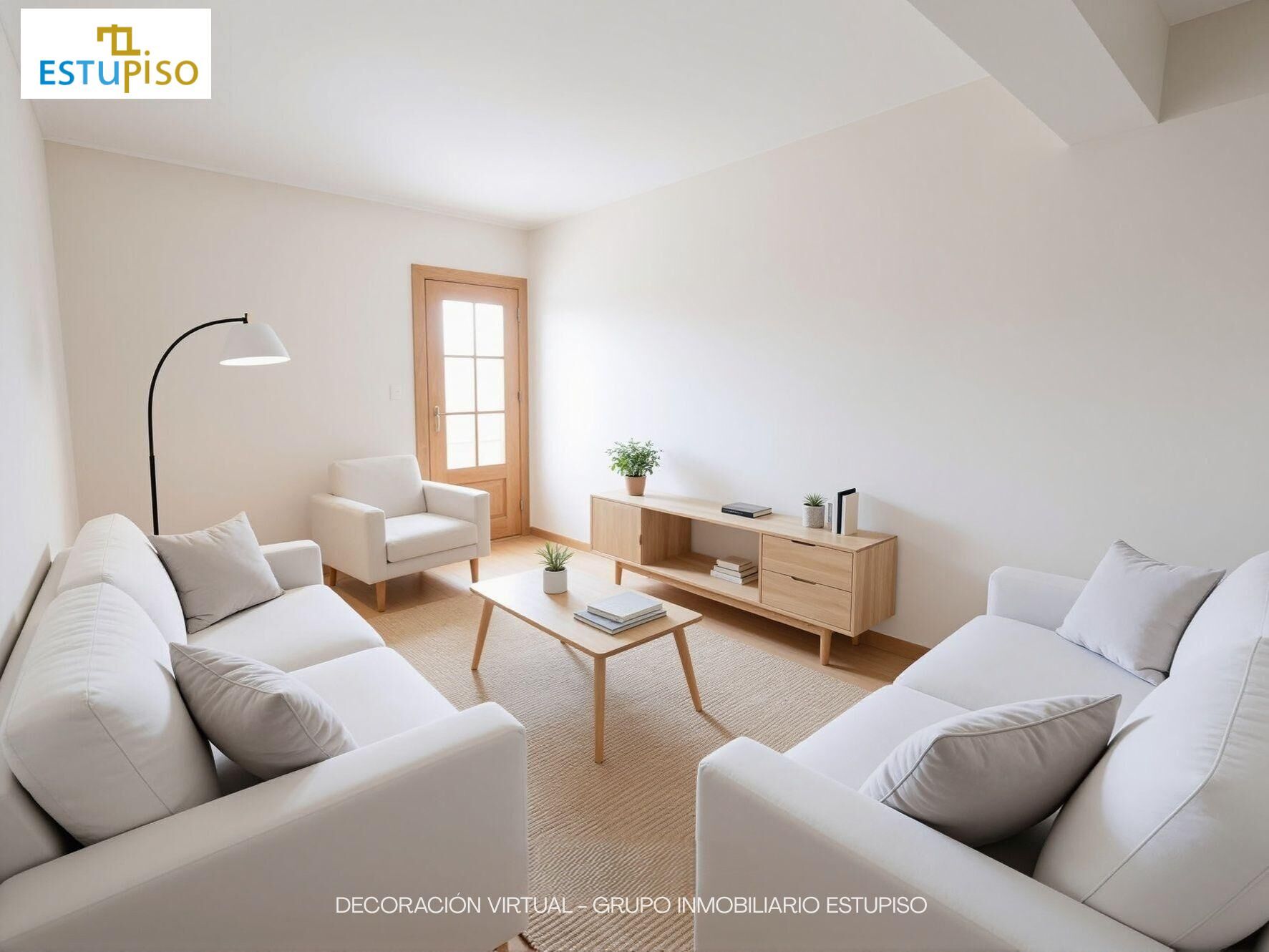 Living room of Flat for sale in León Capital   with Heating, Storage room and Furnished