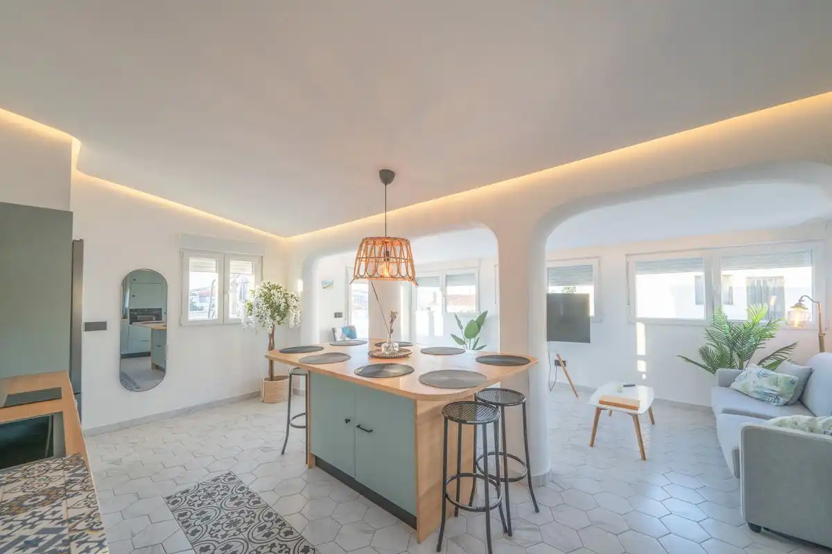 Kitchen of Houses for sale in Oliva  with Air Conditioner, Heating and Private garden