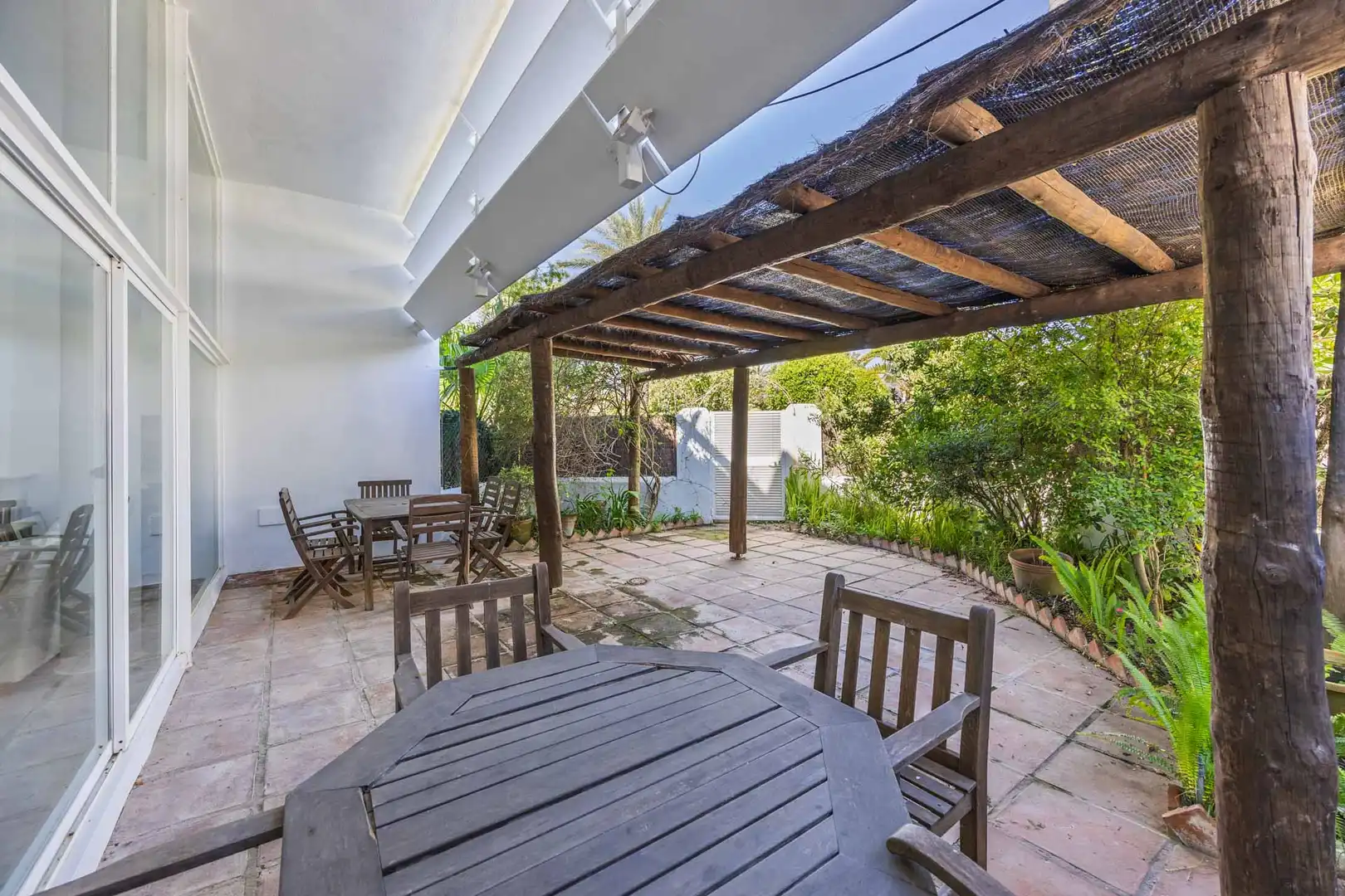 Terrace of Detached homes for sale in Sotogrande  with Air Conditioner, Private garden and Terrace