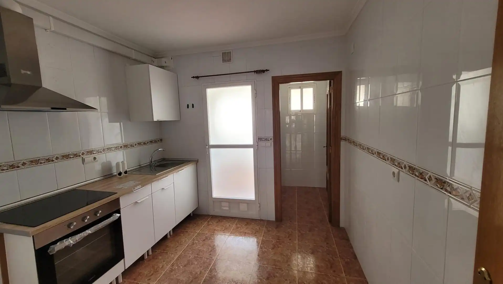 Küche von Wohnung zum Verkauf in Abarán mit Klimaanlage, Terrasse und Möbliert