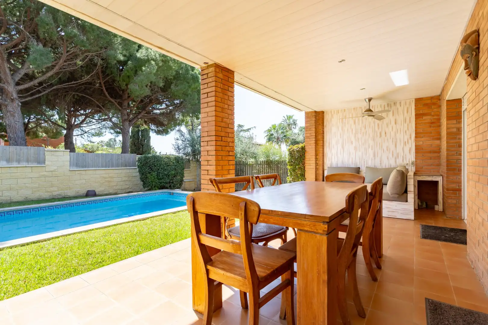 Garden of Houses for sale in Cambrils  with Air Conditioner, Heating and Terrace