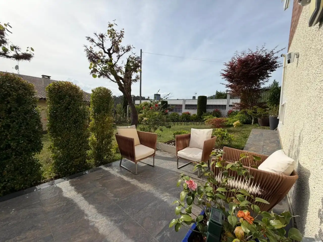 Terraza de Casa o chalet en venta en Ourense Capital  con Calefacción, Jardín privado y Terraza