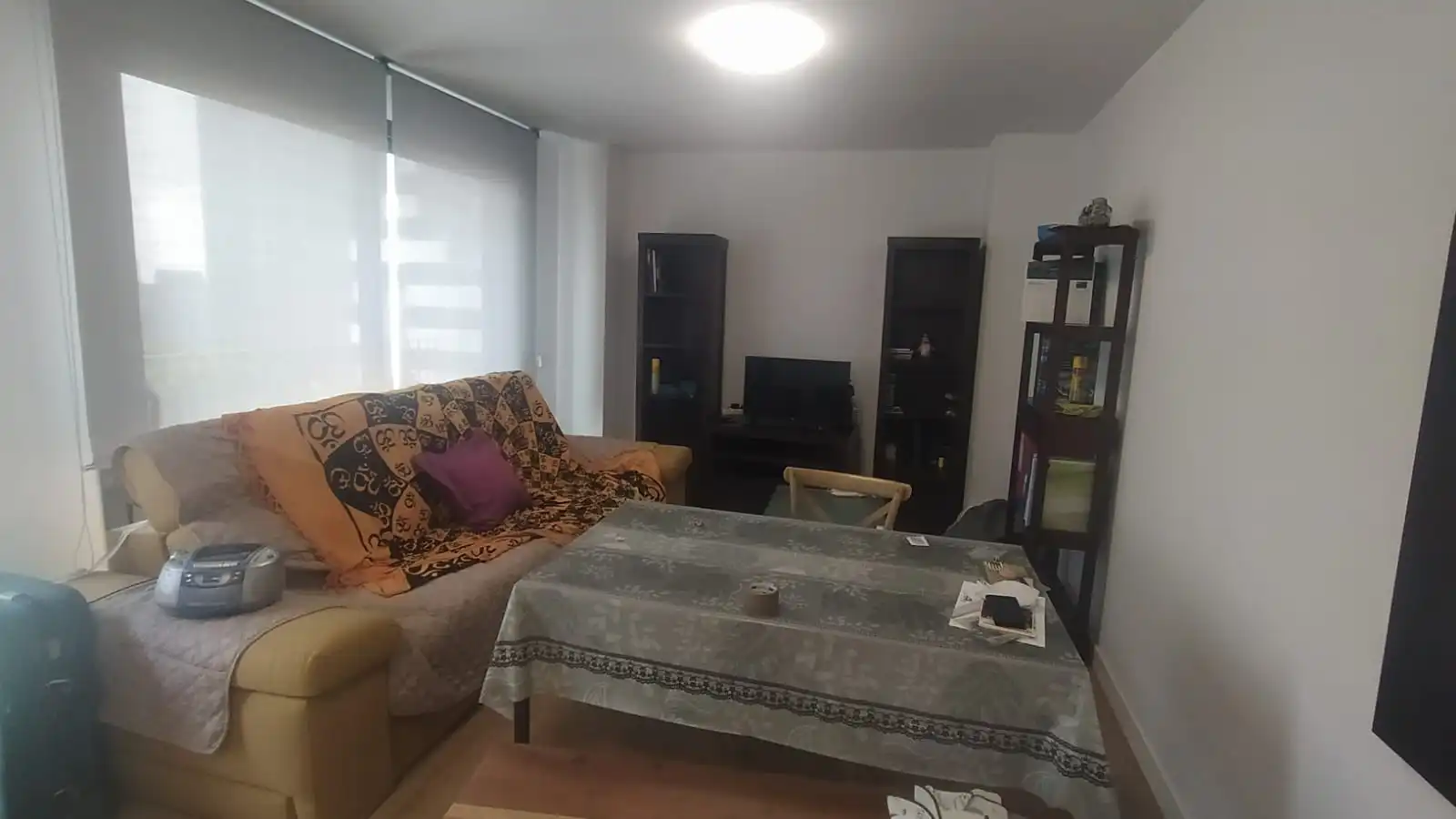 Living room of Flat for sale in Valencia  with Air Conditioner, Storage room and Balcony