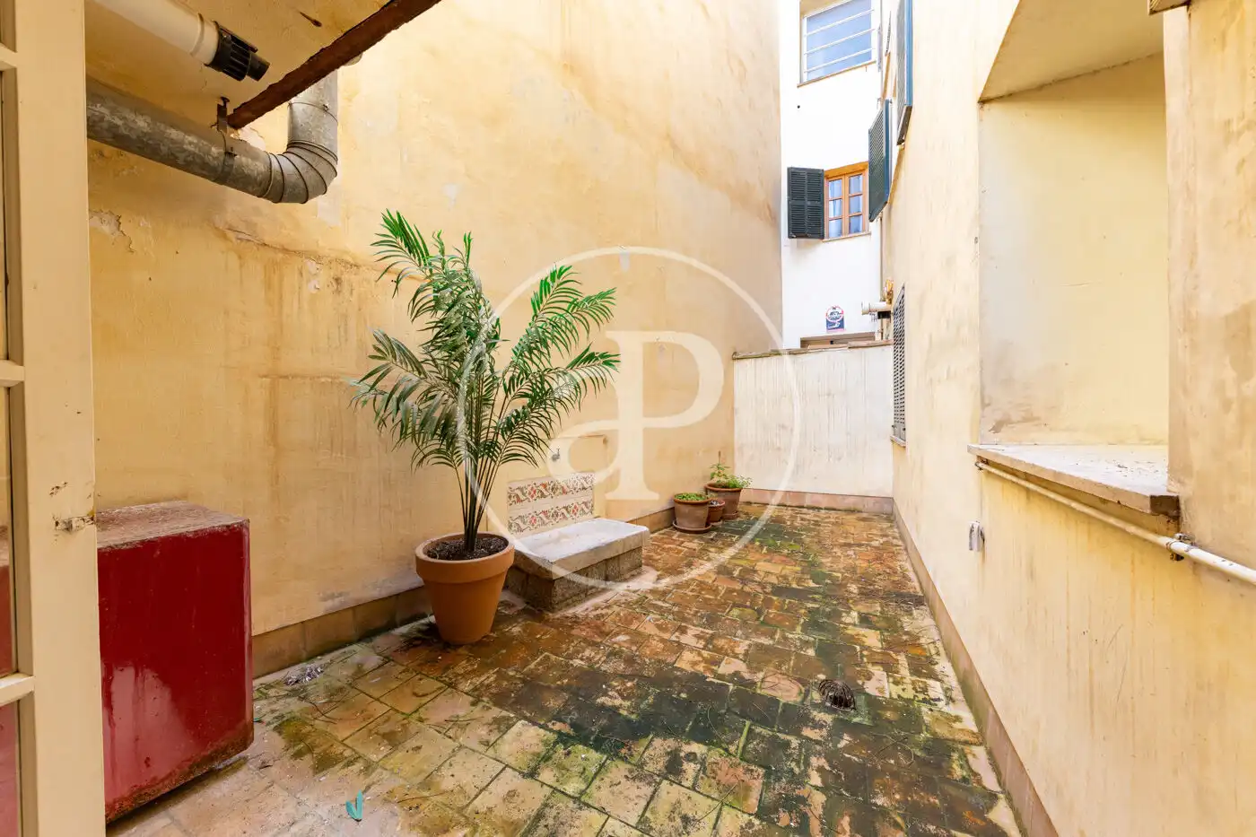 Vista exterior de Piso en venta en  Palma de Mallorca con Calefacción, Jardín privado y Terraza