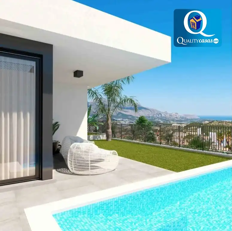 Chalet con piscina en venta en Balcón de Ponoig - Polop Paradis - Polop Hills, imagen 4