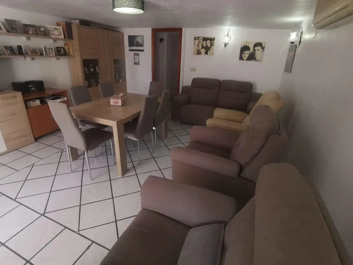 Living room of Houses for sale in Oliva  with Air Conditioner, Heating and Private garden