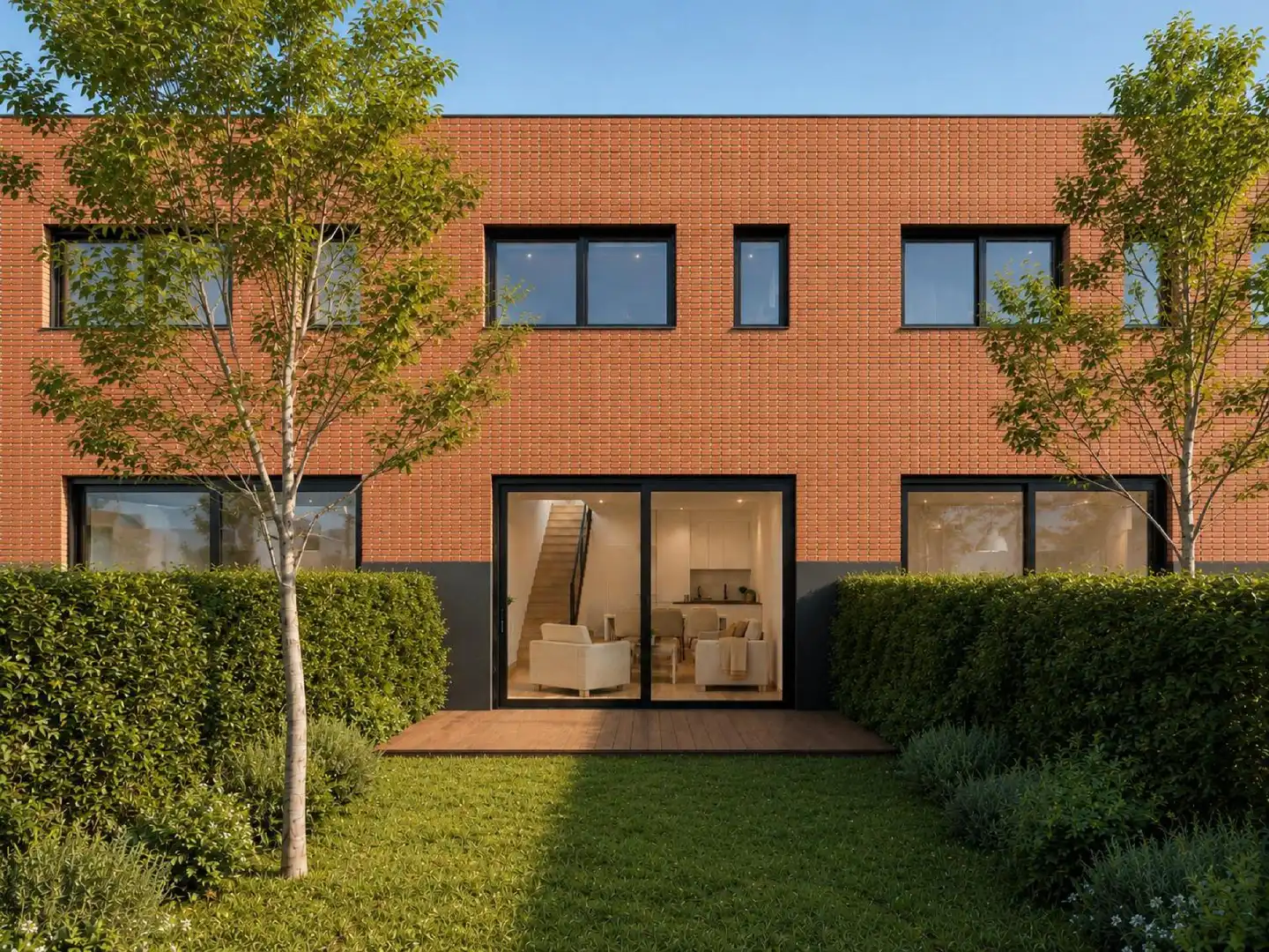 Exterior view of Detached homes for sale in Terrassa  with Air Conditioner and Heating