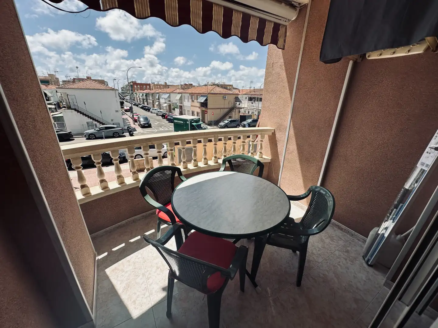 Terrasse von Wohnung zur Miete in Santa Pola mit Klimaanlage, Terrasse und Möbliert