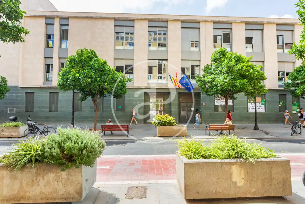 Exterior view of Flat for rent in Valencia  with Air Conditioner, Heating and Terrace