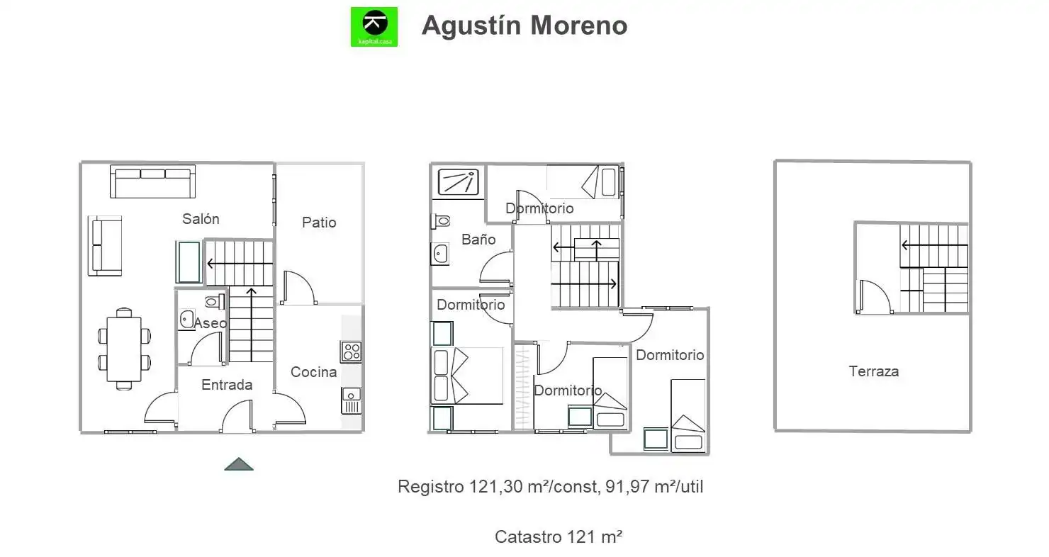 Casa a schiera in vendita a Centro, imagen 3