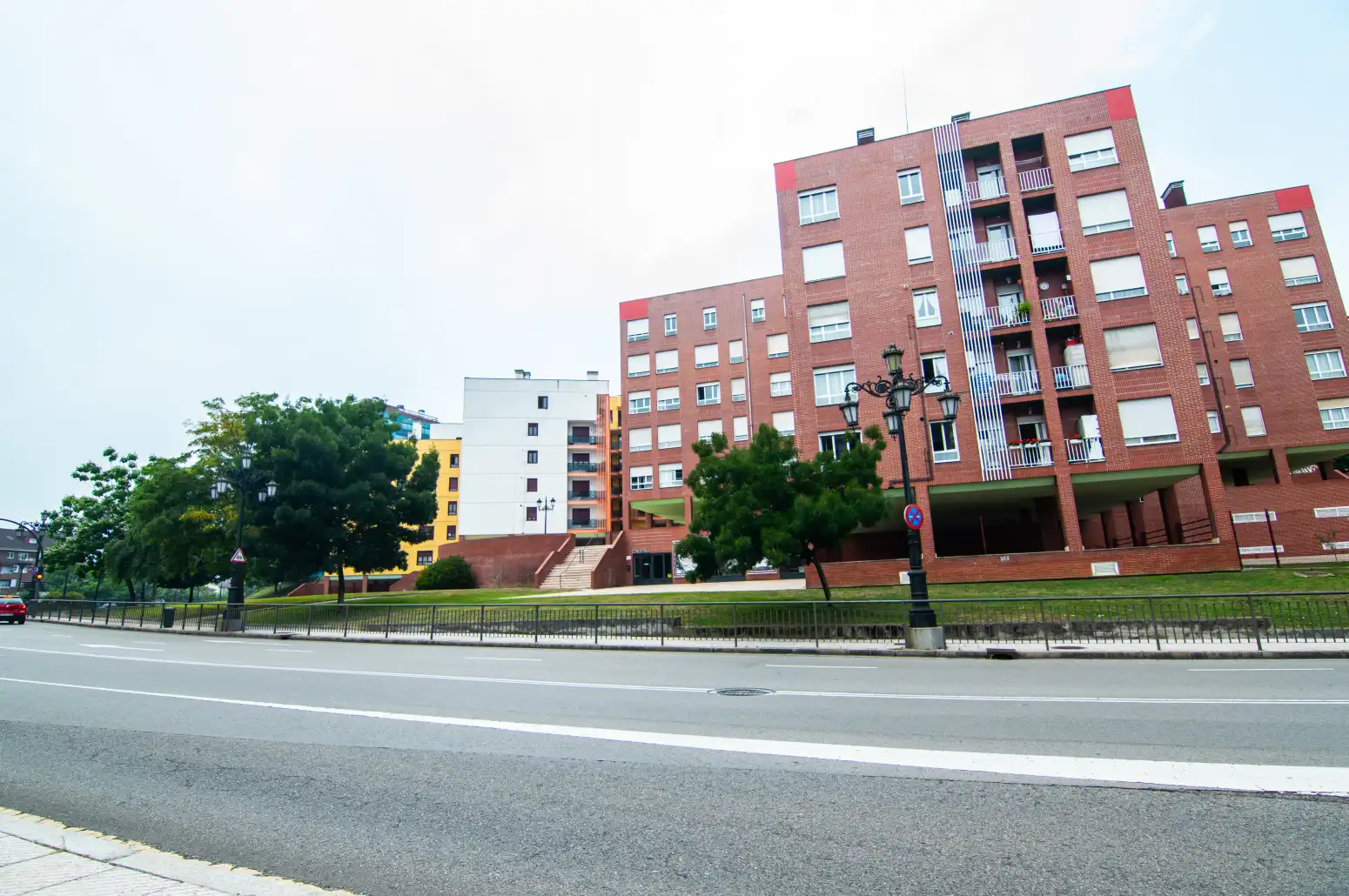 Exterior view of Flat for sale in Oviedo   with Heating, Parquet flooring and Terrace