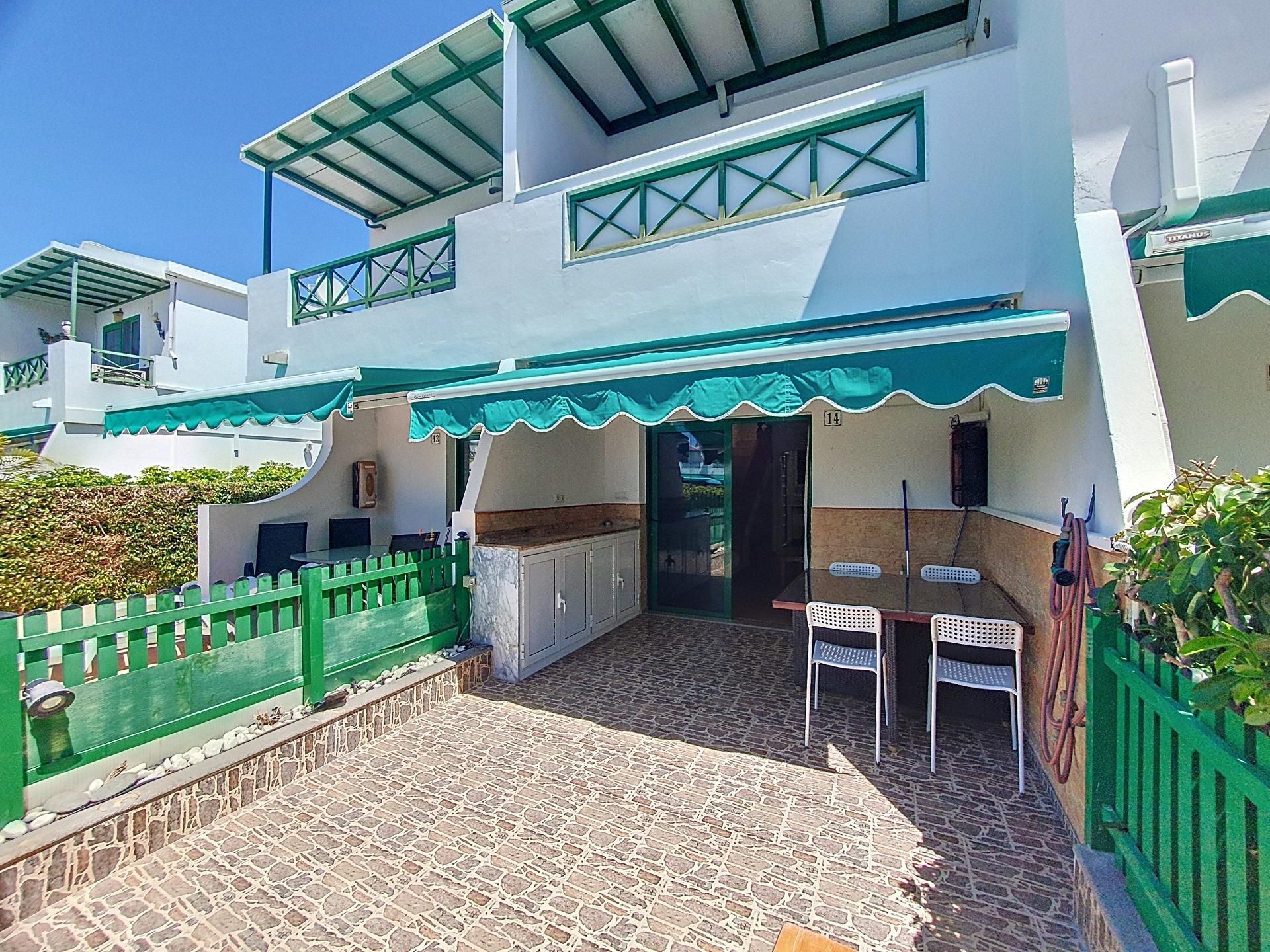 Terrassa de Casa o xalet en venda en San Bartolomé de Tirajana amb Jardí privat, Terrassa i Balcó