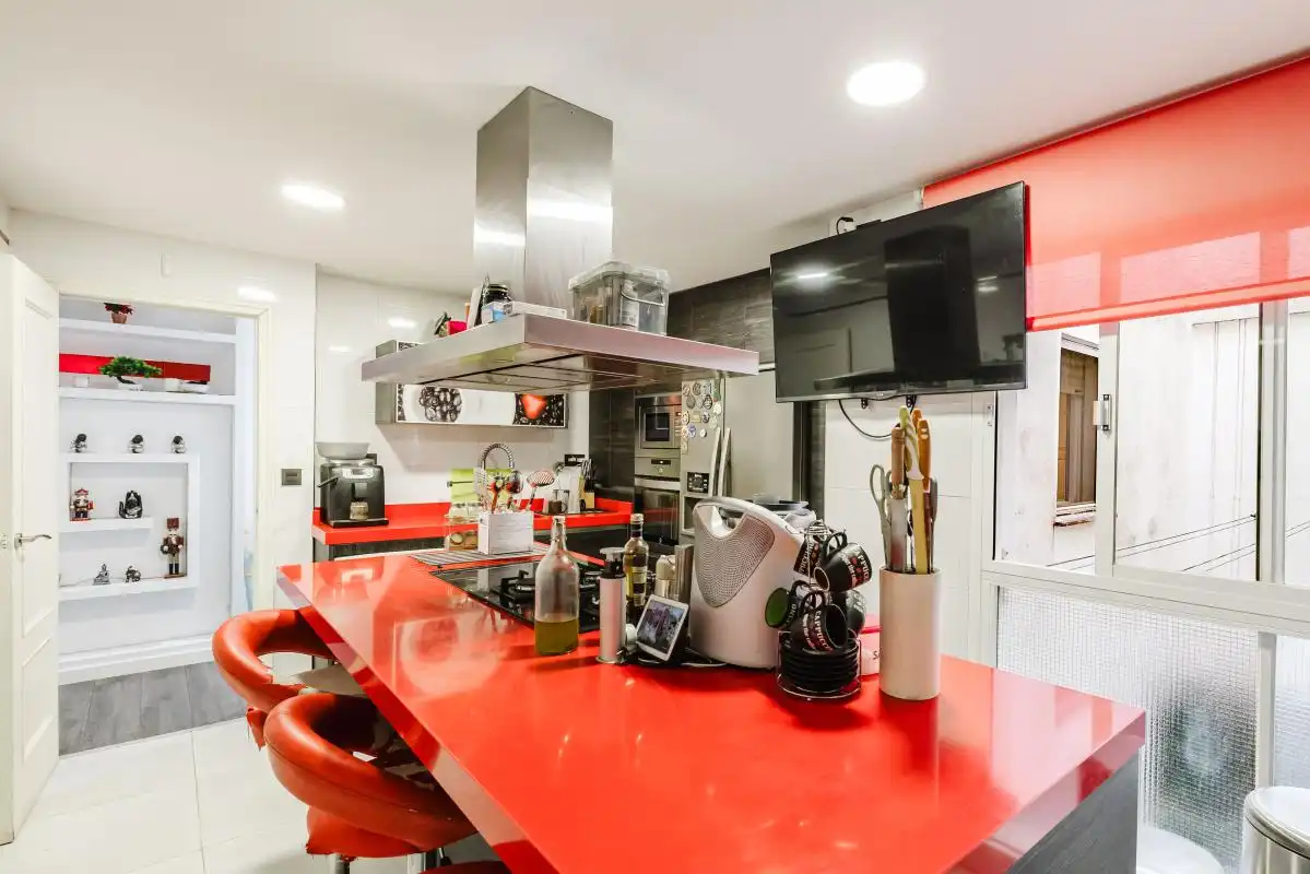 Kitchen of Flat for sale in Málaga  with Air Conditioner, Heating and Terrace
