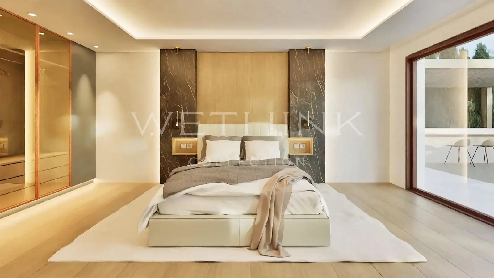 Habitación de Casa o chalet en venta en Altea con Aire acondicionado, Jardín privado y Terraza
