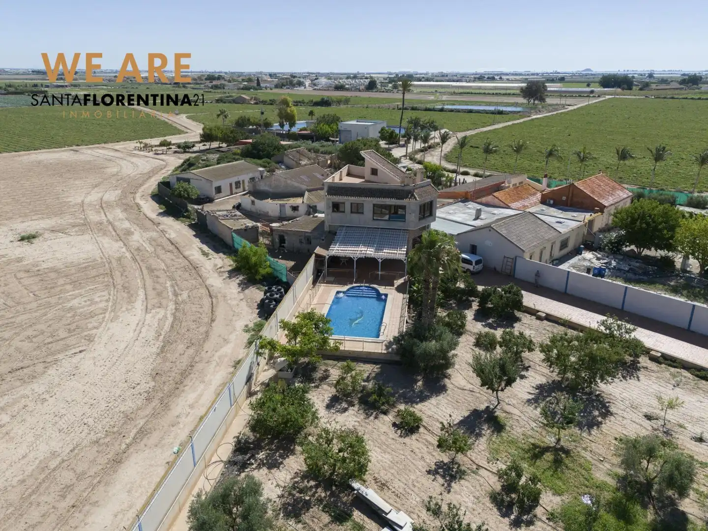 Außenansicht von Country house zum Verkauf in Cartagena mit Heizung, Privatgarten und Terrasse
