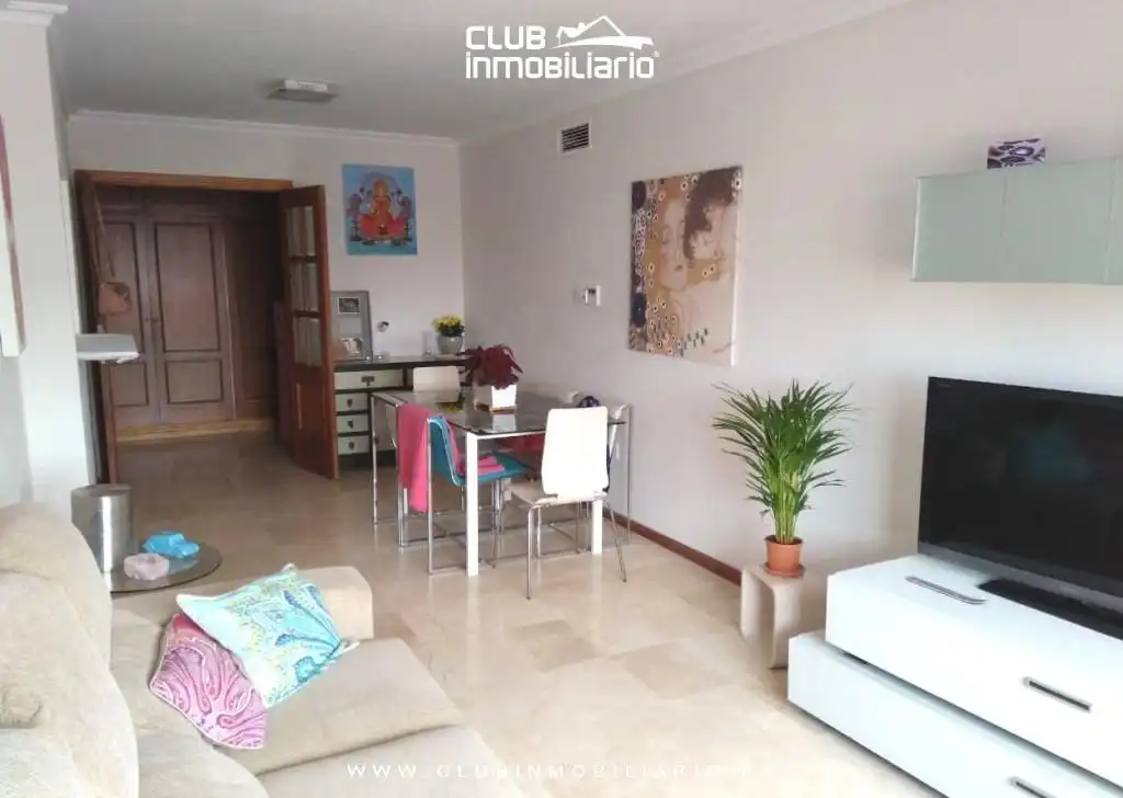 Sala de estar de Piso de alquiler en Santa Cruz de Tenerife con Aire acondicionado, Terraza y Balcón