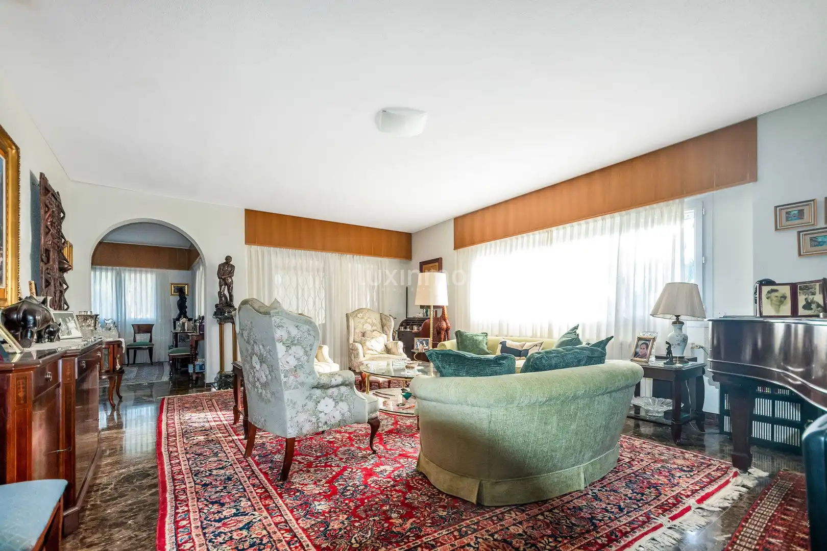 Sala de estar de Casa o chalet en venta en La Nucia con Aire acondicionado, Calefacción y Terraza