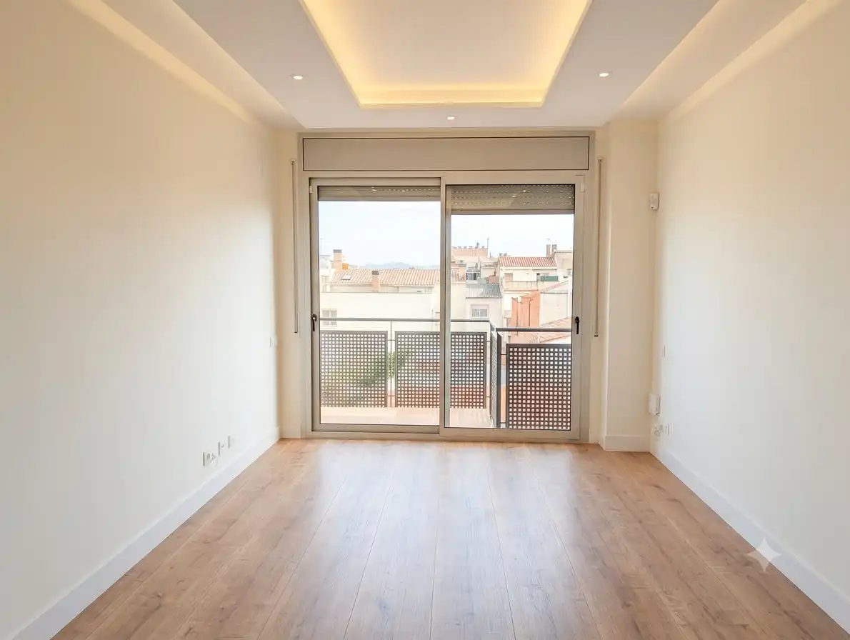 Balcony of Flat for rent in Sabadell  with Air Conditioner, Heating and Parquet flooring