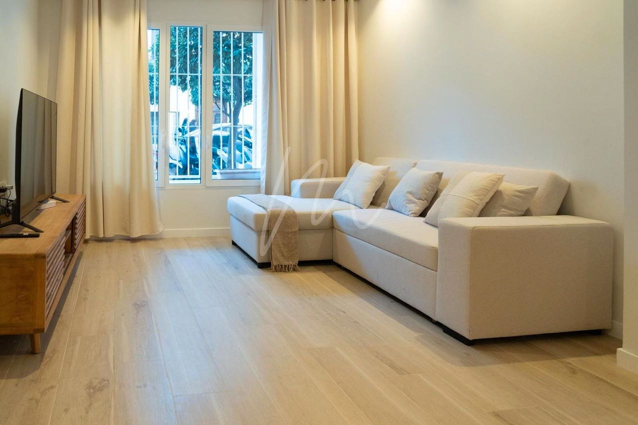 Living room of Flat for sale in Torrent  with Air Conditioner, Parquet flooring and Terrace