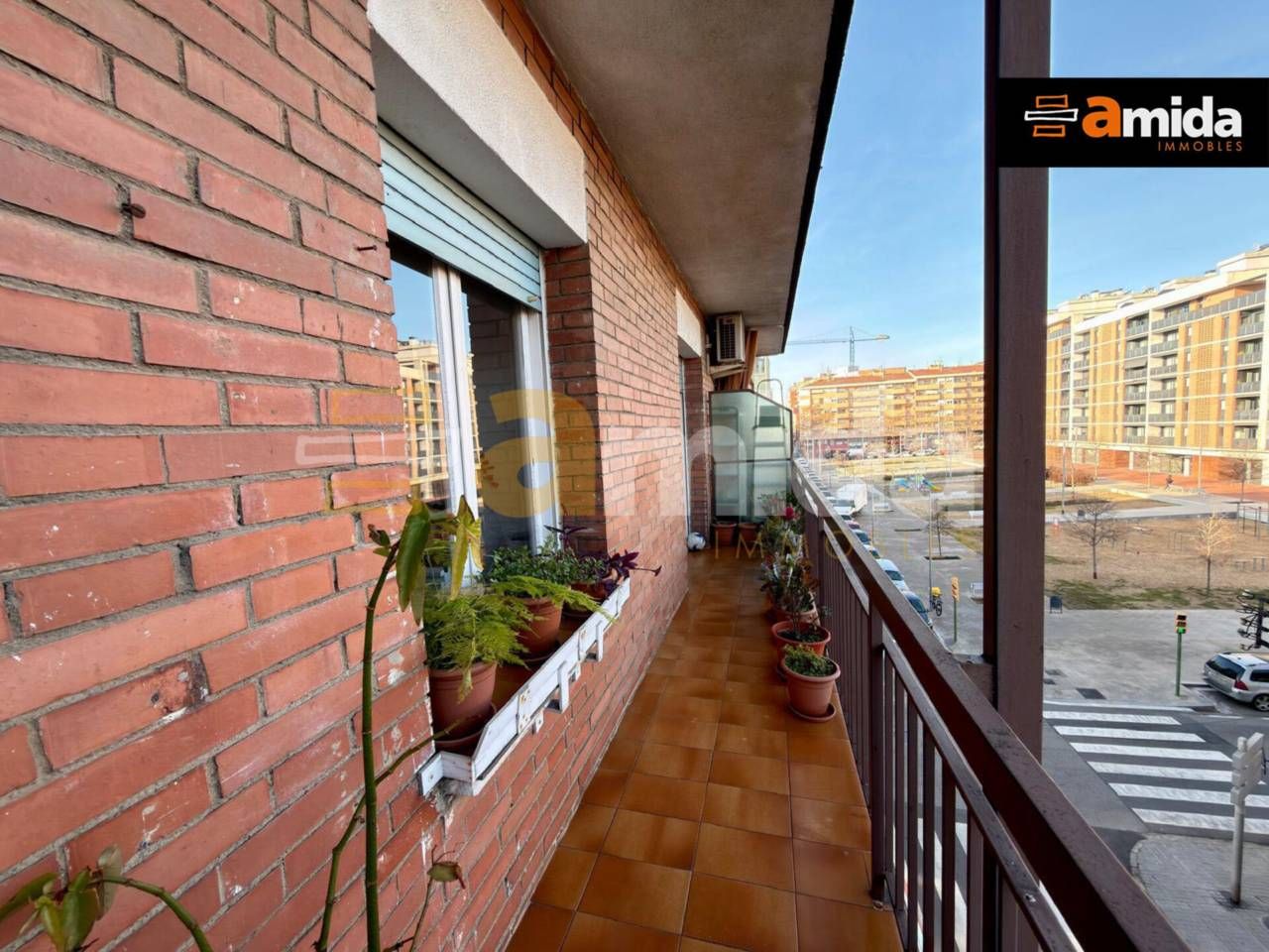 Balcony of Flat for sale in Sabadell  with Air Conditioner and Balcony