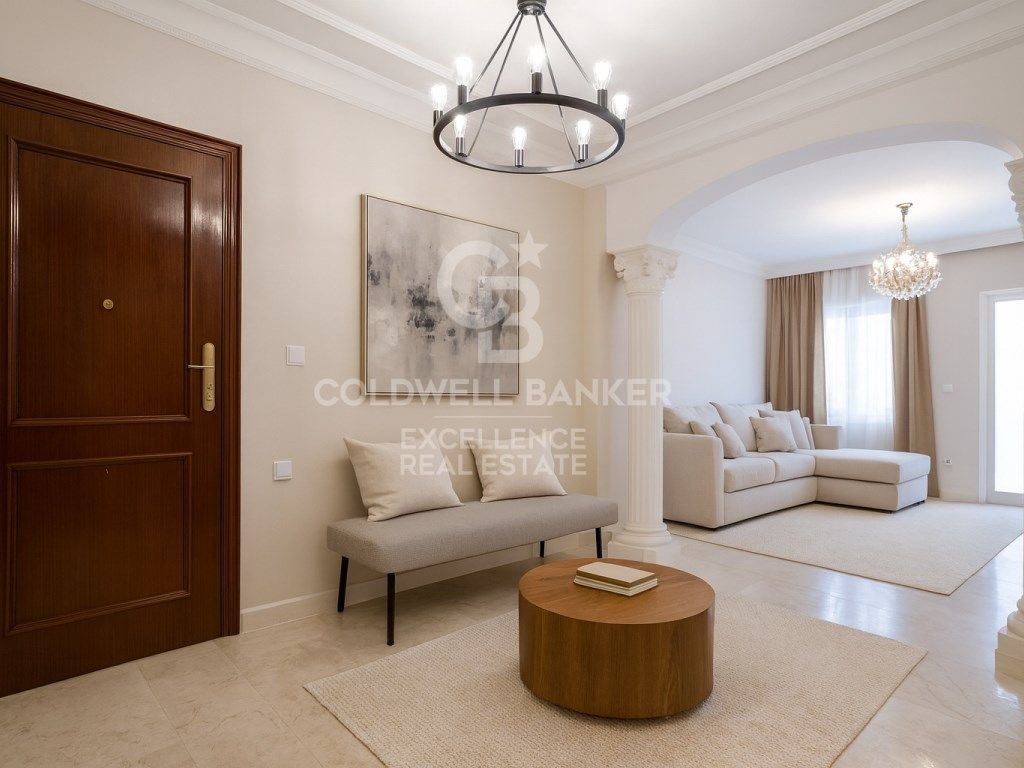 Sala d'estar de Pis en venda en  Valencia Capital amb Aire condicionat