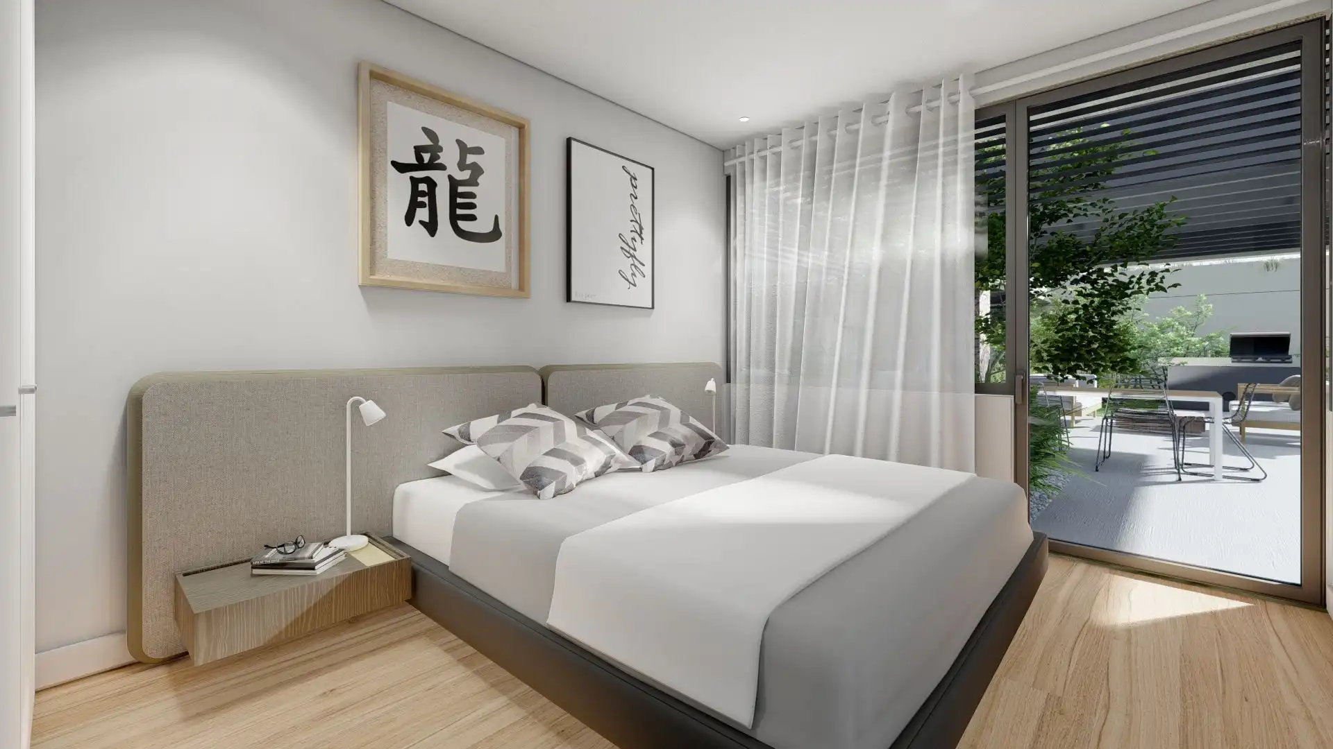 Habitación de Casa adosada en venta en Murcia con Calefacción, Jardín privado y Terraza