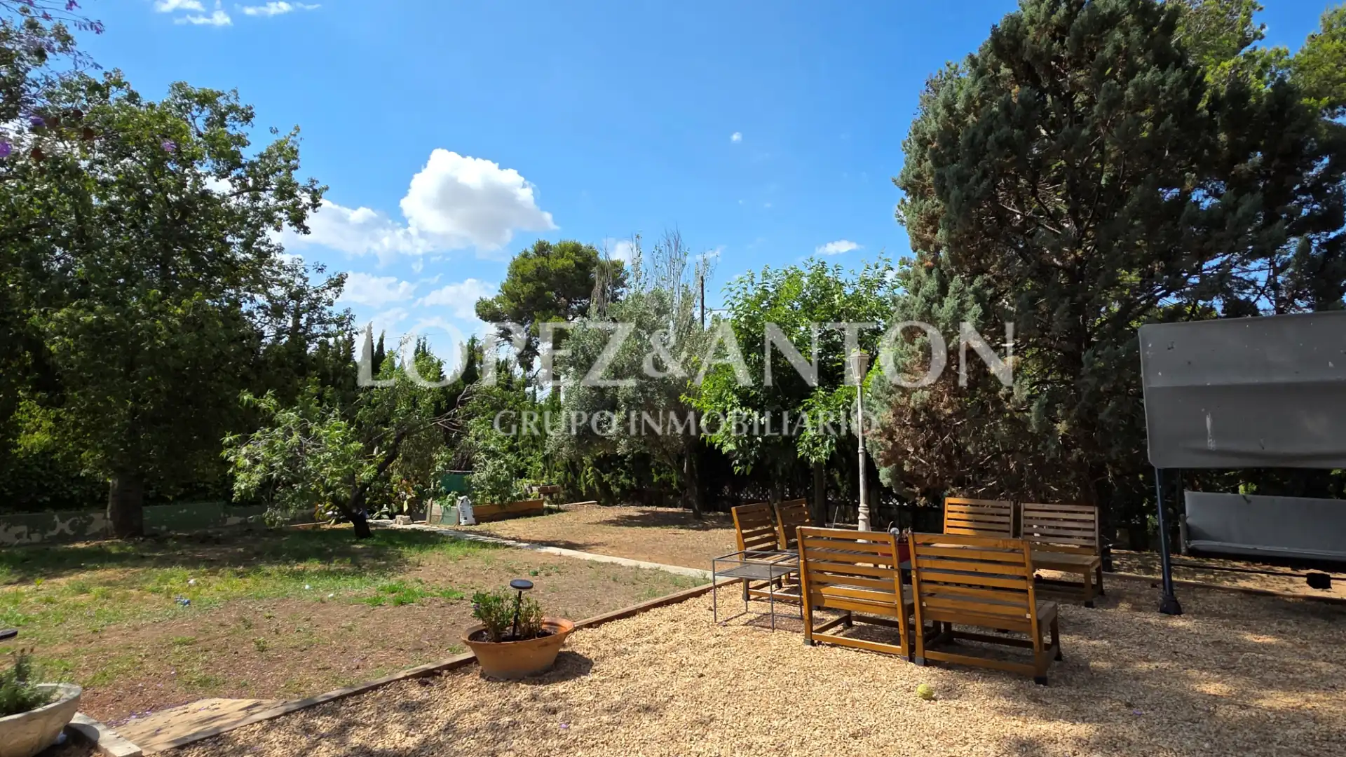 Jardín de Casa o chalet en venta en Paterna con Aire acondicionado, Jardín privado y Terraza
