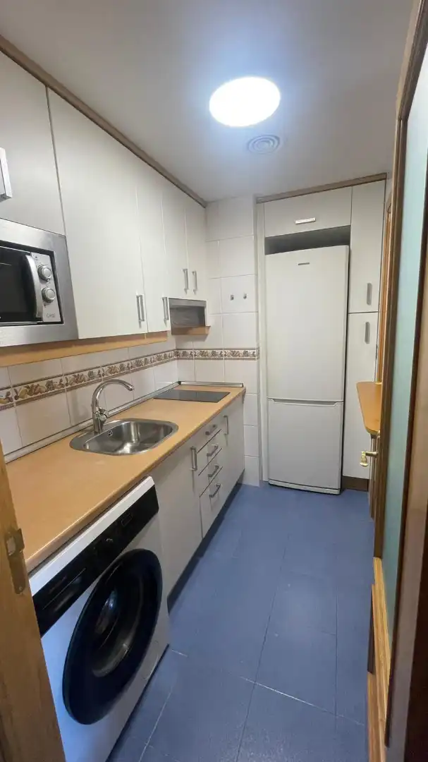 Cuina de Pis de lloguer en Madrid amb Aire condicionat, Calefacció i Traster