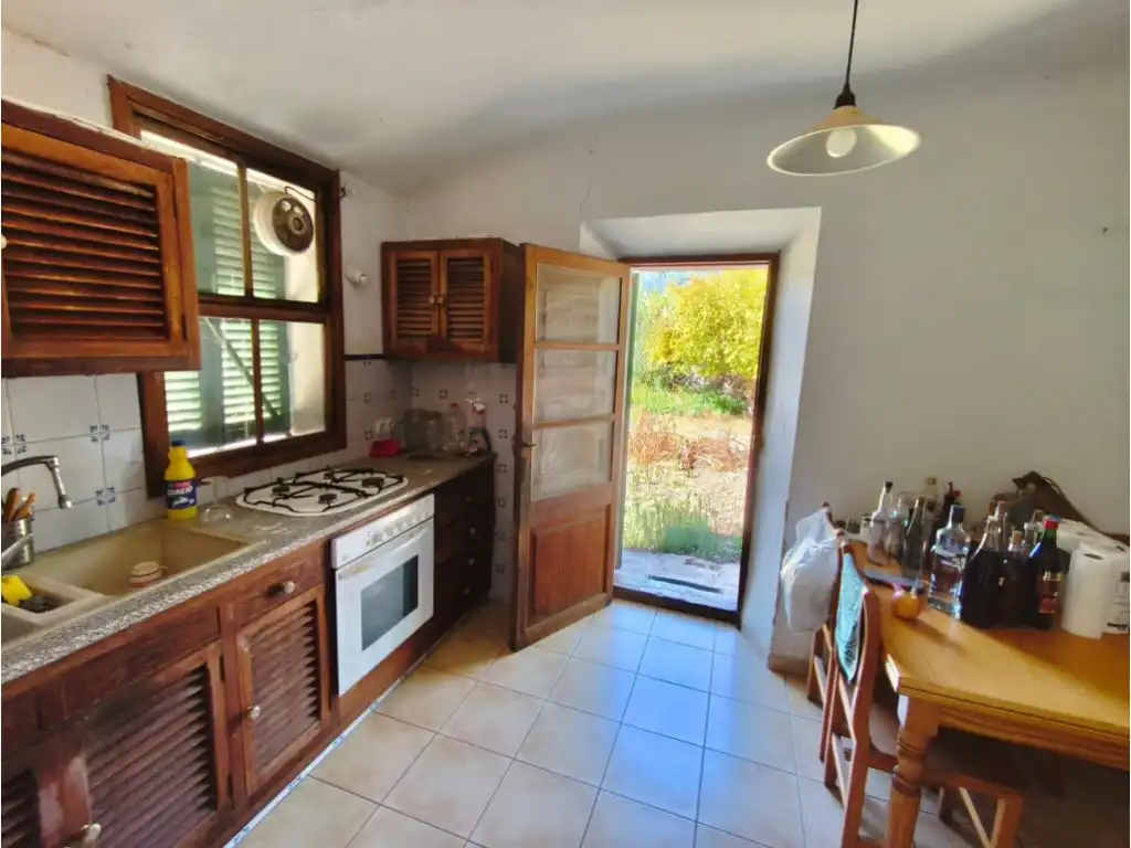 Cuina de Finca rústica en venda en Sóller amb Jardí privat, Terrassa i Moblat