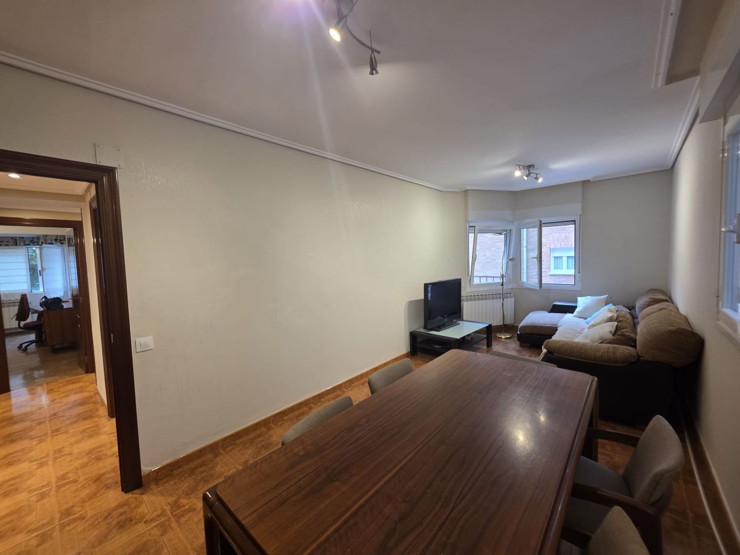 Living room of Flat for sale in Vitoria - Gasteiz  with Heating, Parquet flooring and Terrace