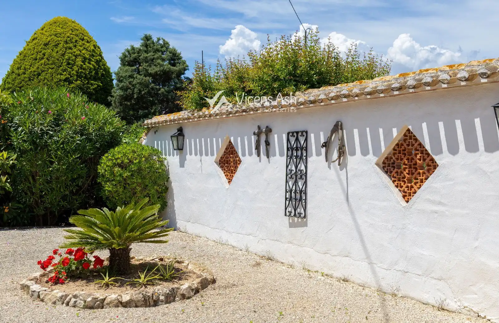 Garden of Houses for sale in Jávea / Xàbia  with Storage room, Swimming Pool and Furnished